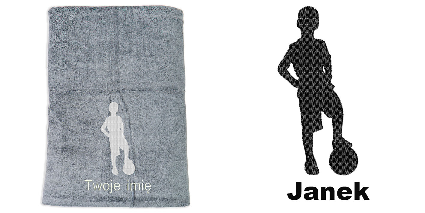 ręcznik szybkoschnący z mikrofibry dla piłkarza